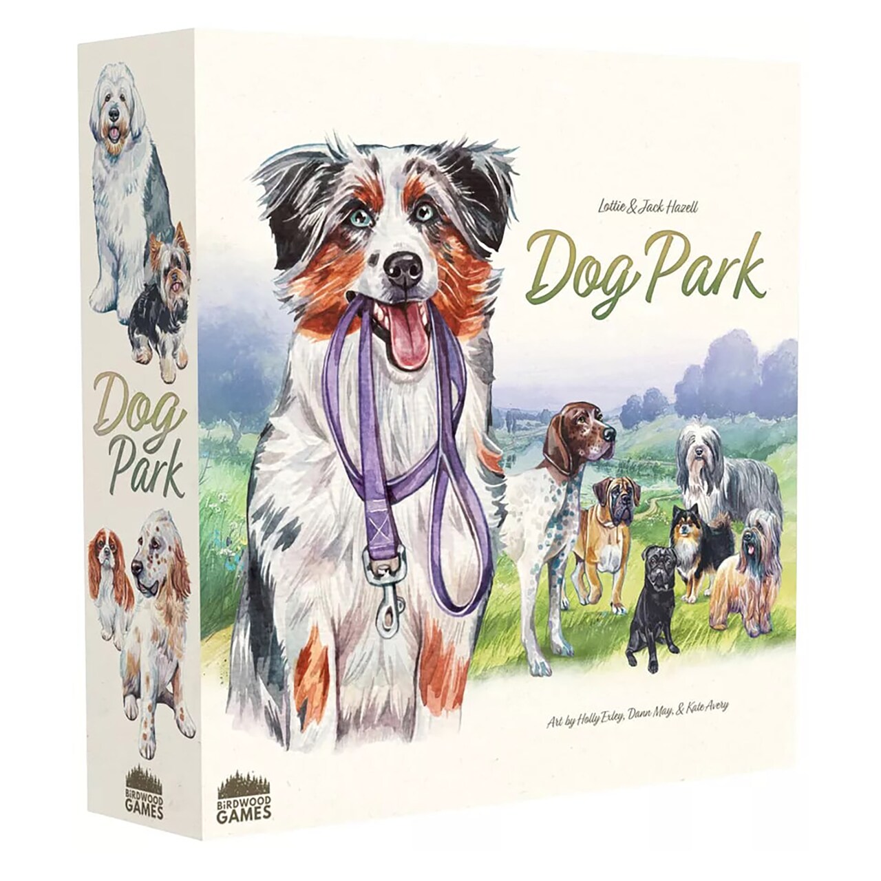 Birdwood Games: Dog Park - Dog Walking Card-Driven Board Game, 1-4 Players, Recruit Dogs Into Your Kennel, Family Game Night, Ages 10+, 40-80 Minute Game Play